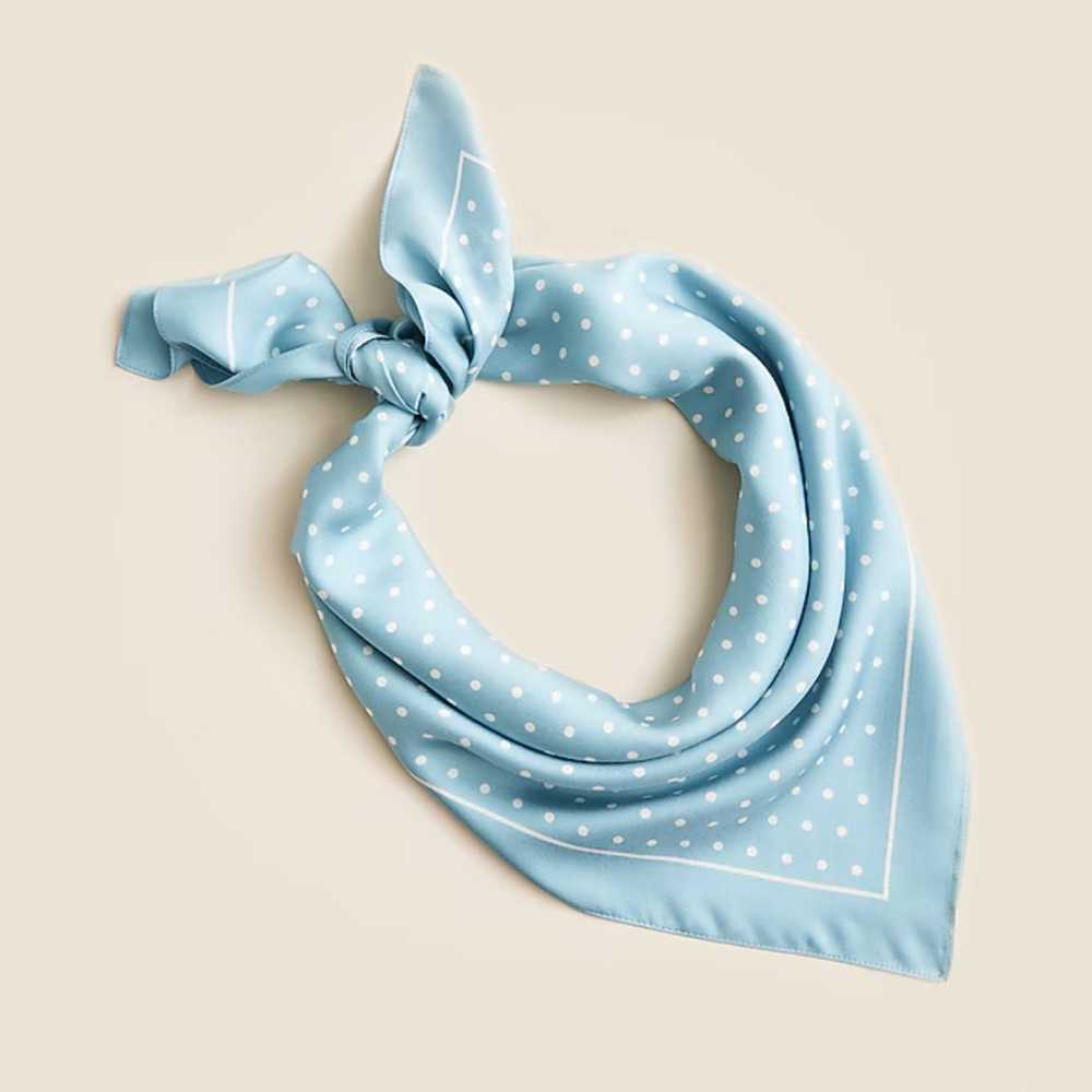 NWT J. Crew Silk Oversized Bandana Square Scarf SOLD OUT